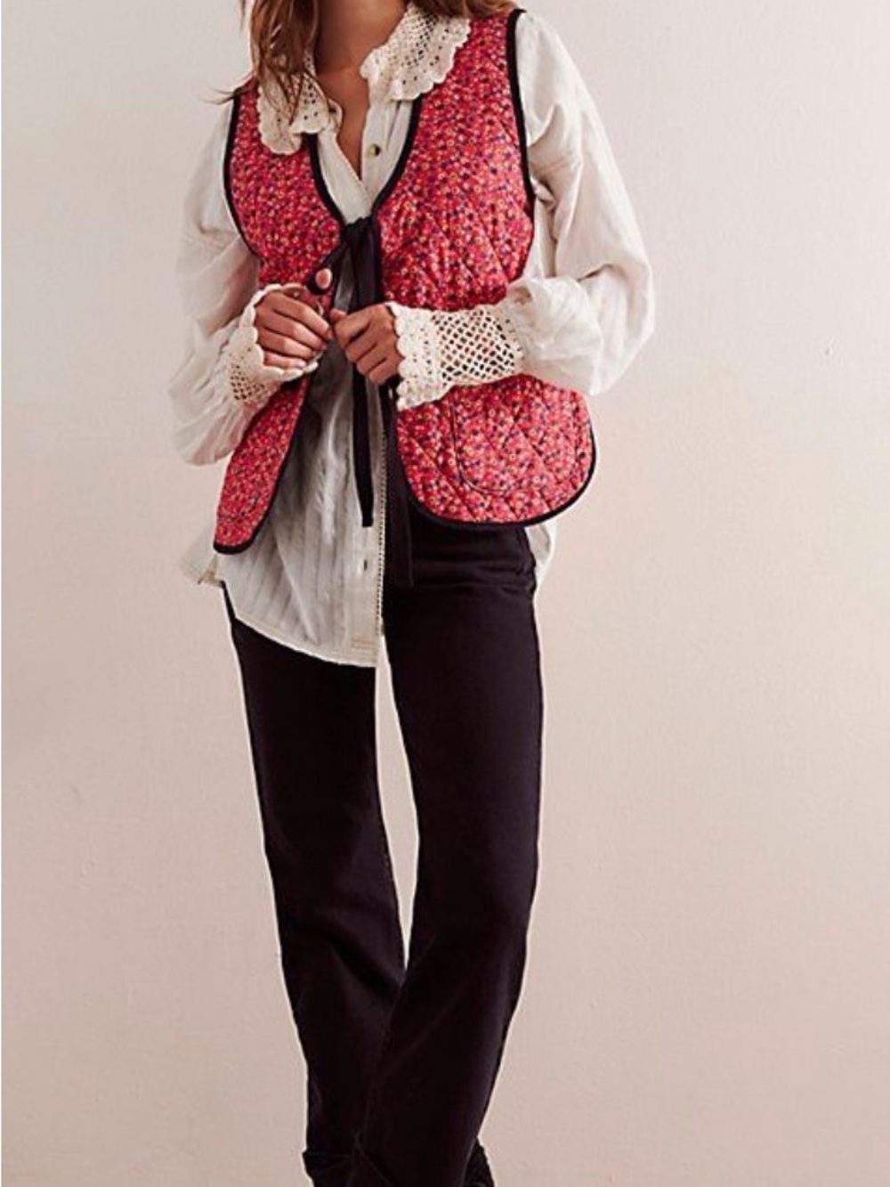Free people Claudine rust red